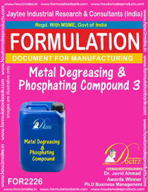 Metal Polishes Formulations