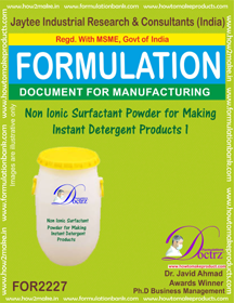 E Books Non Ionic Surfactant Powder For Making Detergent 1