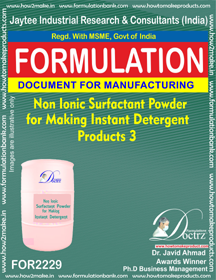 E Books Non Ionic Surfactant Powder For Making Detergent 3