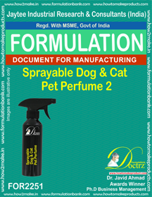 Pet Care Product Formulations