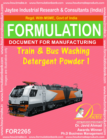 Train and Bus Washing detergent Powder-1