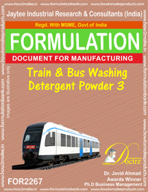 Train and Bus Washing detergent Powder-3