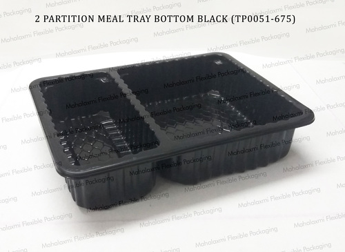 2 Partition Food Tray