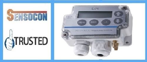 Sensocon USA Differential Pressure Transmitter Series DPT30-R8 - Range  0 - 762 mmWC