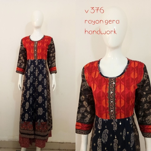 Long party wear Kurtis