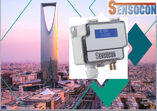 Sensocon USA Differential Pressure Transmitter Series DPT10-R8 - Range 0 - 12.5 mbar