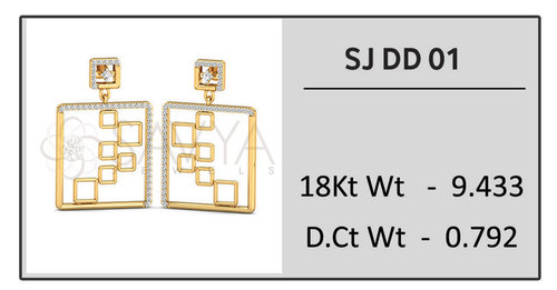 Diamond Dangular Earring Diamond Dangular Earring