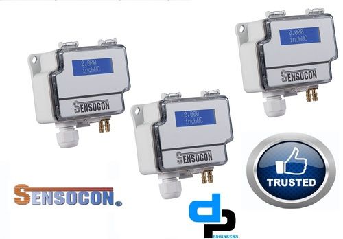 Sensocon USA Differential Pressure Transmitter Series DPT10-R8 - Range 0 - 64 mmWC