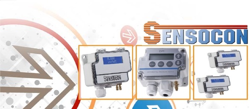 Sensocon USA Differential Pressure Transmitter Series DPT30-R8 - Range  0 - 10 inWC