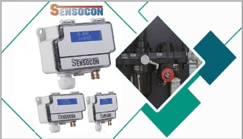 Sensocon USA Differential Pressure Transmitter Series DPT30-R8 - Range  0 - 25 inWC