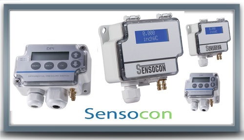 Sensocon USA Differential Pressure Transmitter Series DPT30-R8 - Range  0 - 30 inWC