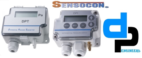 Sensocon USA Differential Pressure Transmitter Series DPT30-R8 - Range  0 - 3750 Pa