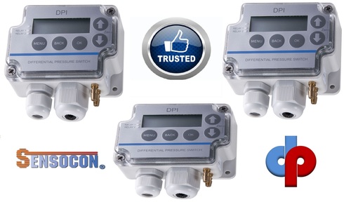 Sensocon USA Differential Pressure Transmitter Series DPT30-R8 - Range  0 - 5000 Pa