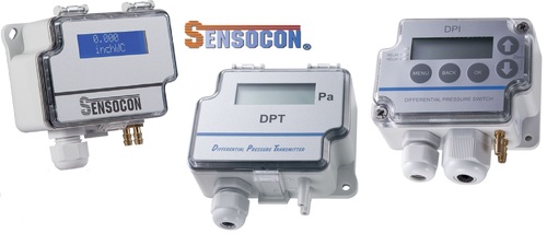 Sensocon USA Differential Pressure Transmitter Series DPT30-R8 - Range  0 - 6250  Pa