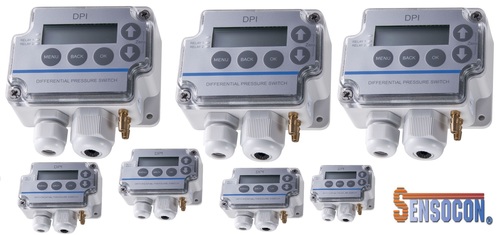 Sensocon USA Differential Pressure Transmitter Series DPT30-R8 - Range  0 - 7500 Pa