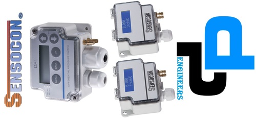 Sensocon USA Differential Pressure Transmitter Series DPT30-R8 - Range  -37.5 - 37.5 mbar