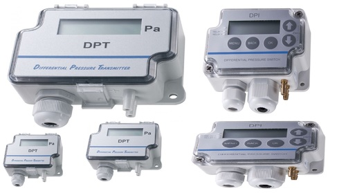 Sensocon USA Differential Pressure Transmitter Series DPT30-R8 - Range  -254 - 254 mmWC