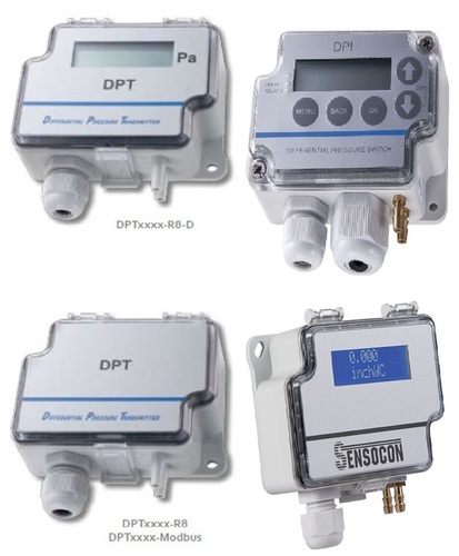 Sensocon USA Differential Pressure Transmitter Series DPT30-R8 - Range  0 - 508 mmWC