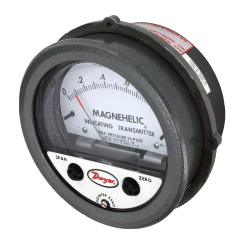 MAGNEHELIC DIFFERENTIAL PRESSURE INDICATING TRANSMITTER