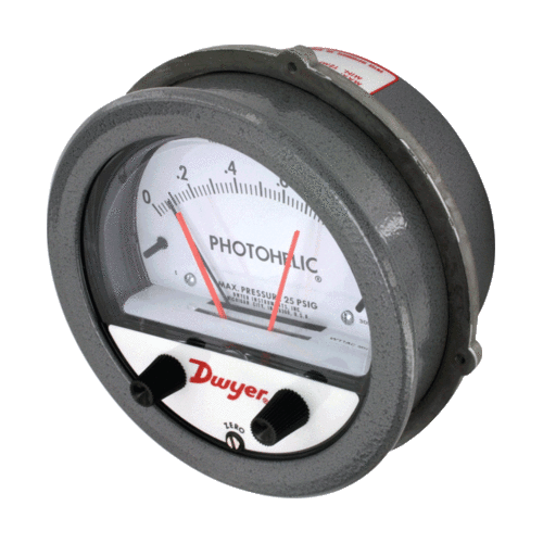 Series 3000MR/3000MRS Photohelic Switch Gage