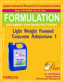E Books Light Weight Foamed Concrete Admixture Liquid-1