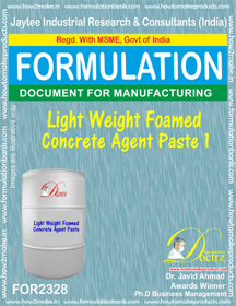 E Books Light Weight Foamed Concrete Agent Paste-1
