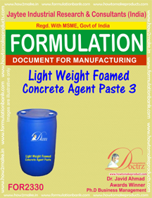 E Books Light Weight Foamed Concrete Agent Paste-3