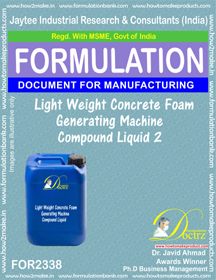E Books Lightweight Concrete Foam Generator Machine Compound Liquid-2