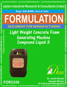 E Books Lightweight Concrete Foam Generator Machine Compound Liquid-3