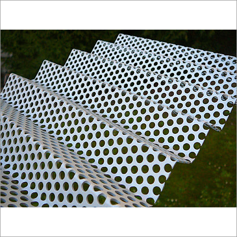 Perforated Sheet Metal Panel Round Holes Sound Proofing