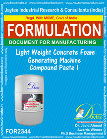 E Books Lightweight Concrete Foam Generator Machine Compound Paste-1