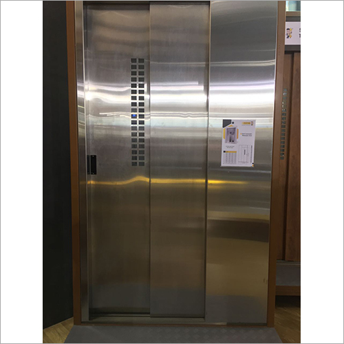 Triple Telescopic Elevator Door
