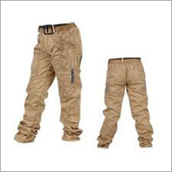 Cream Cargo Pants