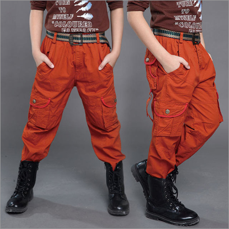 Boys orange hot sale cargo pants