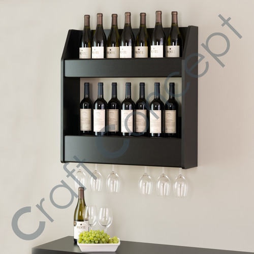 Wall Wine Stand No Assembly Required