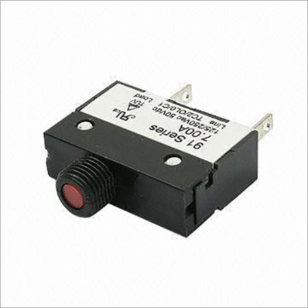 Thermal Circuit Breaker with 125250V AC, 50V DC Voltage