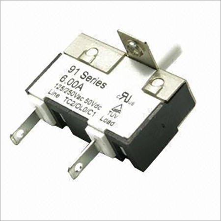 91 Series Thermal Circuit Breaker with 125250V AC, 50V DC Voltage Rating