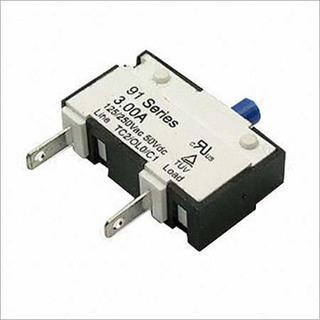 125250V AC 50V DC 91 Series Thermal Circuit Breaker with 500M Insulation Resistance