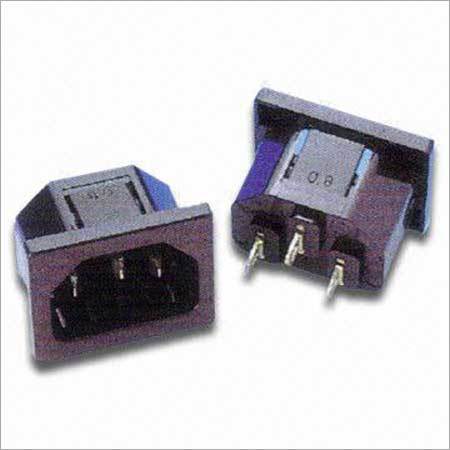 AC Power Socket with 15A250VAC Rating