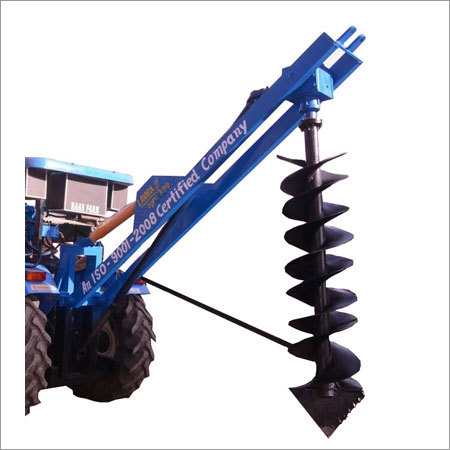 Double Boom Single Pump Hydraulic Post Hole Digger