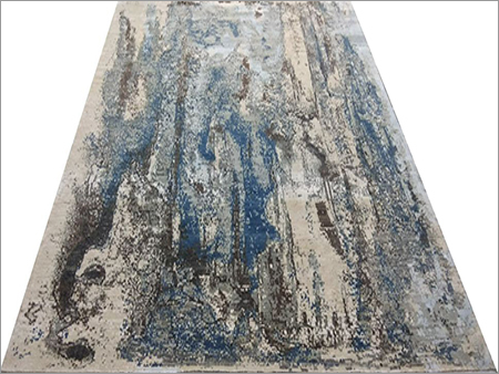 8x10 Wool - Bamboo Silk Hand Knotted Carpet