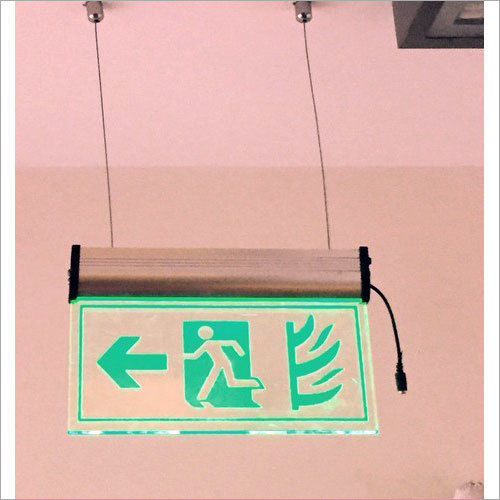 LED Exit Sign Board