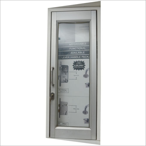 Wooden Frame Glass Door