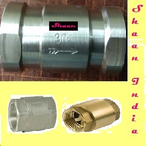 Non Return Valve - Stainless Steel, 20MM Size, High Pressure, Metal Sealing Type, Lift Structure | Application: Water, Media: Fuel, Gas, Air