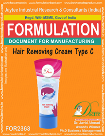 Hair Removing Wax Formula type-C