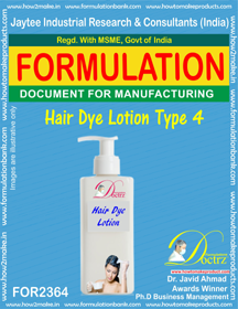 Hair Dye Lotion Formulation Type-4