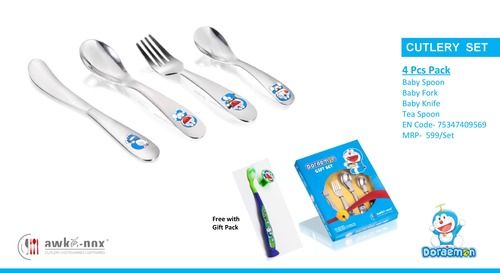 Kids 4 Pcs Cutlery Sets