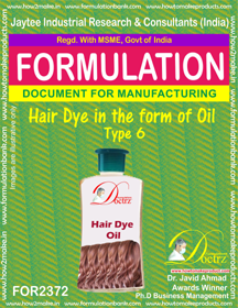 Hair Dying Color Formulaion