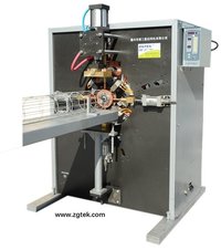 Round Filter Cage Welding Machine Line - Steel, 1500x800x1200mm, Model D4s-80-2, 4-point Positioning, 220v/380v, 500kg Weight | Integrated Top Cap Welder For Baghouse Applications