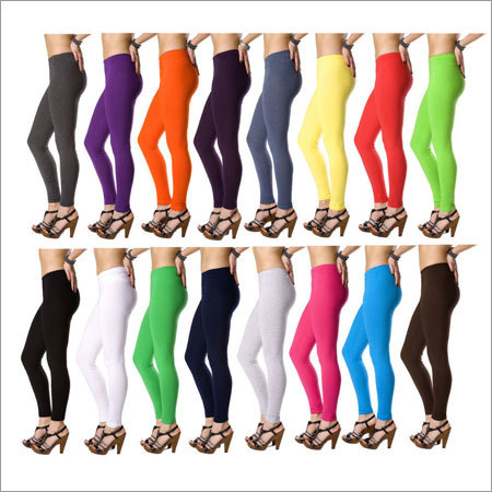 Ladies Plain Leggings